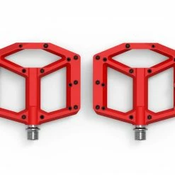 Cube ACID Pedale FLAT C1-IB (Paar) | Rot