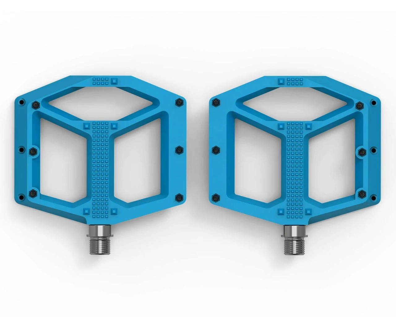 Cube ACID Pedale FLAT C2-CC (paar) | Blau 3 Cube ACID Pedale FLAT C2-CC (paar) | Blau