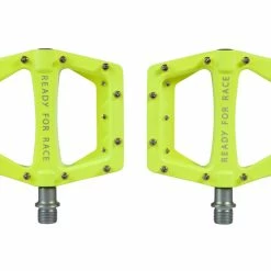 Cube RFR Pedale Flat CMPT | Neon Yellow