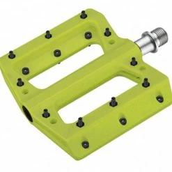 Cube RFR Pedale Flat HPP | Grün