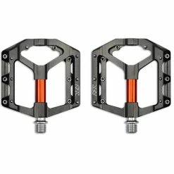 Cube RFR Pedale Flat SLT 2.0 (Paar) | Grey N Orange