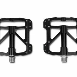 Cube RFR Pedale Flat SLT (Paar) | Black N Black