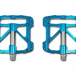 Cube RFR Pedale Flat SLT (Paar) | Blue N Grey