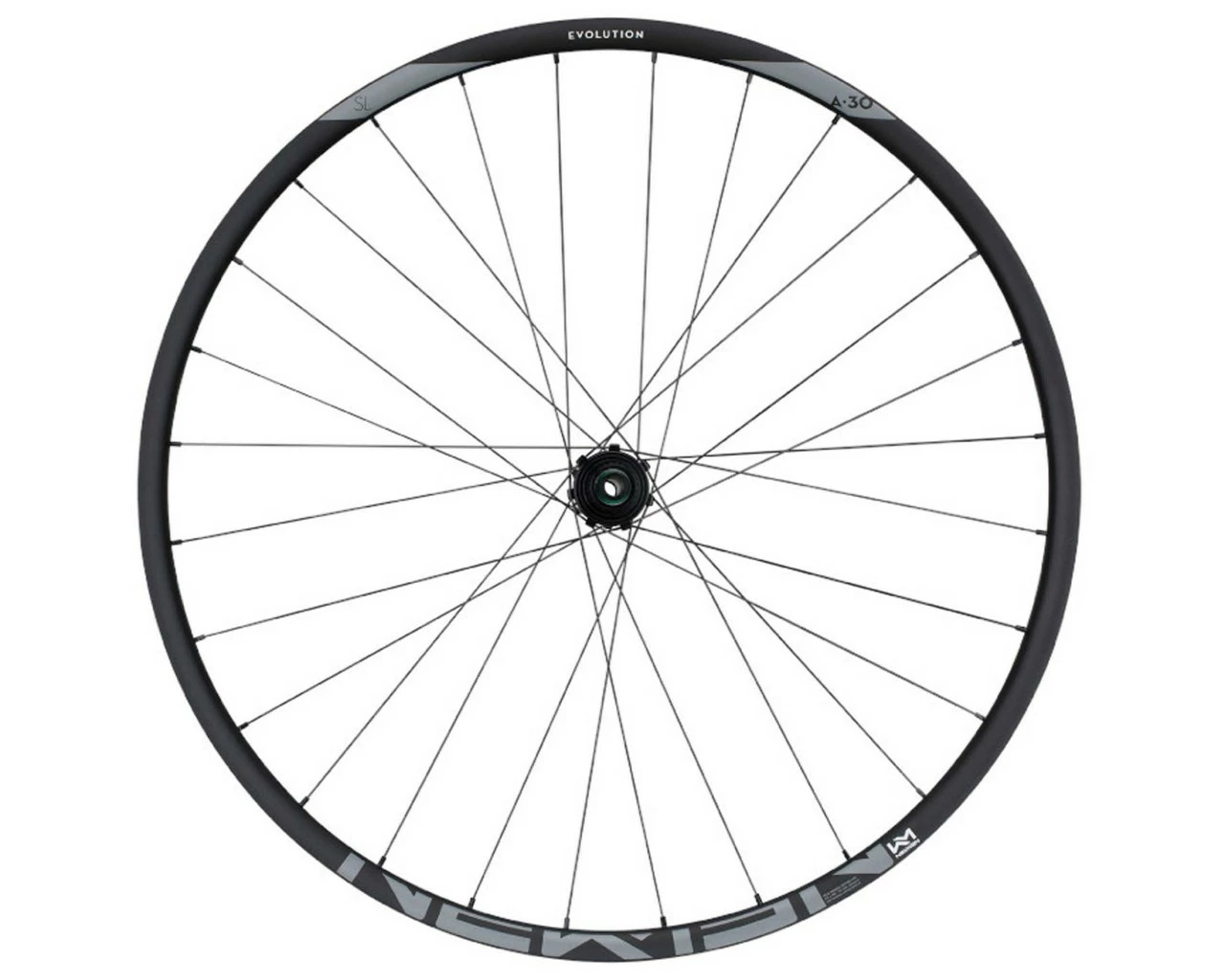 Newmen Laufrad Evolution SL A.30 29 Zoll 12x148 Straight Pull 6Bolt 28h XD Fade | Black – Bild 2